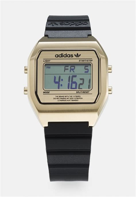 adidas sport horloge zwart digitaal|adidas Originals Digitaal horloge .